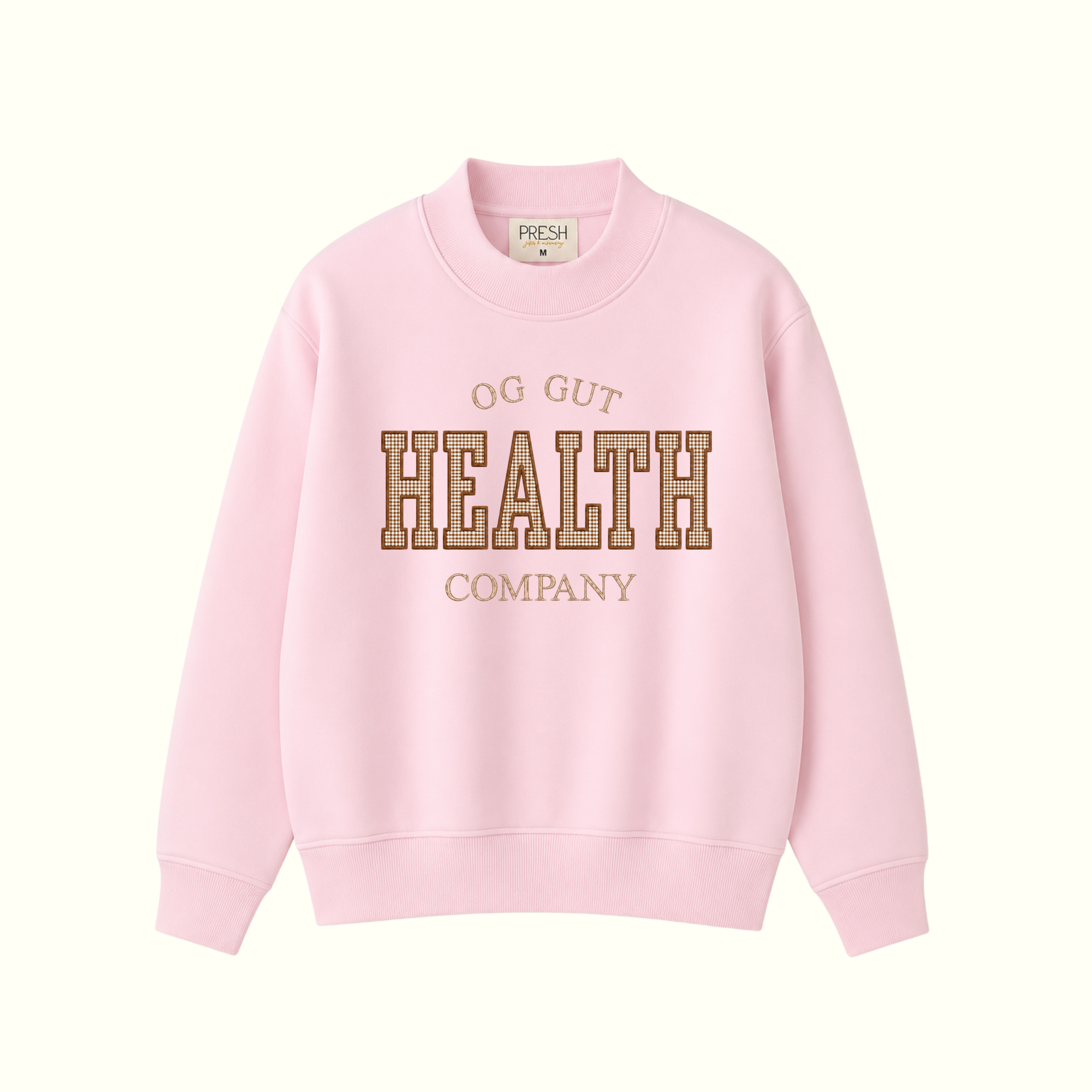 The PRESH Mock Neck - Ballet Pink - OG GUT HEALTH CO