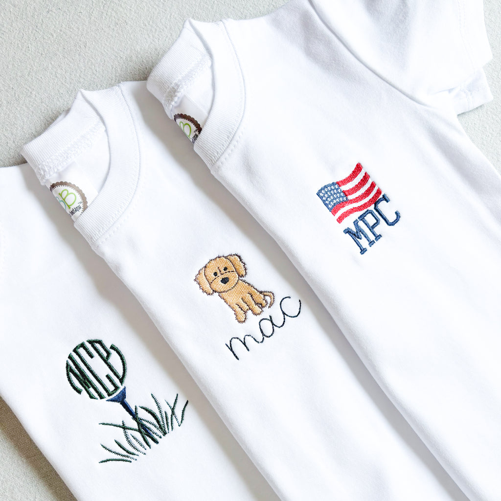 Custom Embroidered Youth Boys T-Shirts