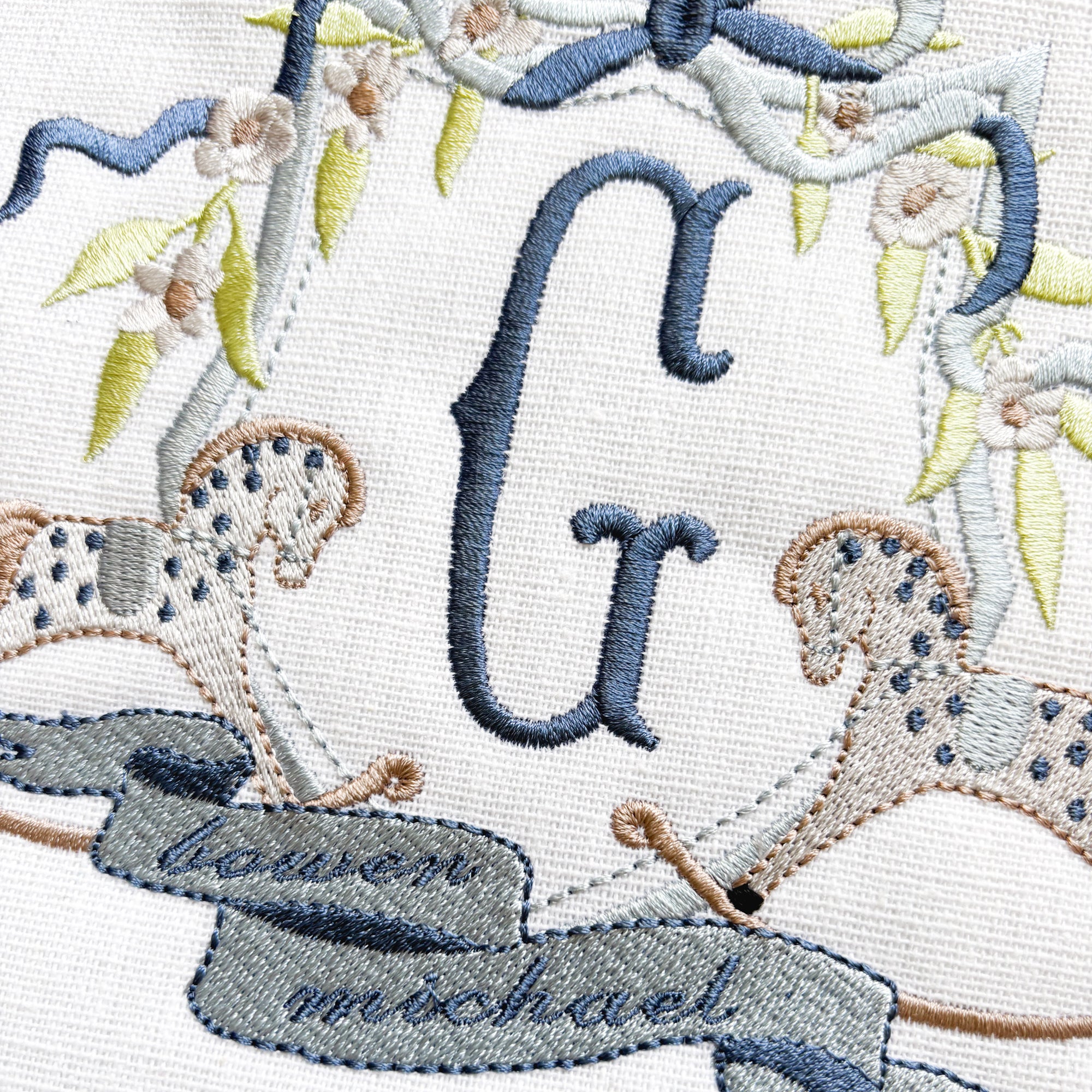 Embroidered Canvas Banners