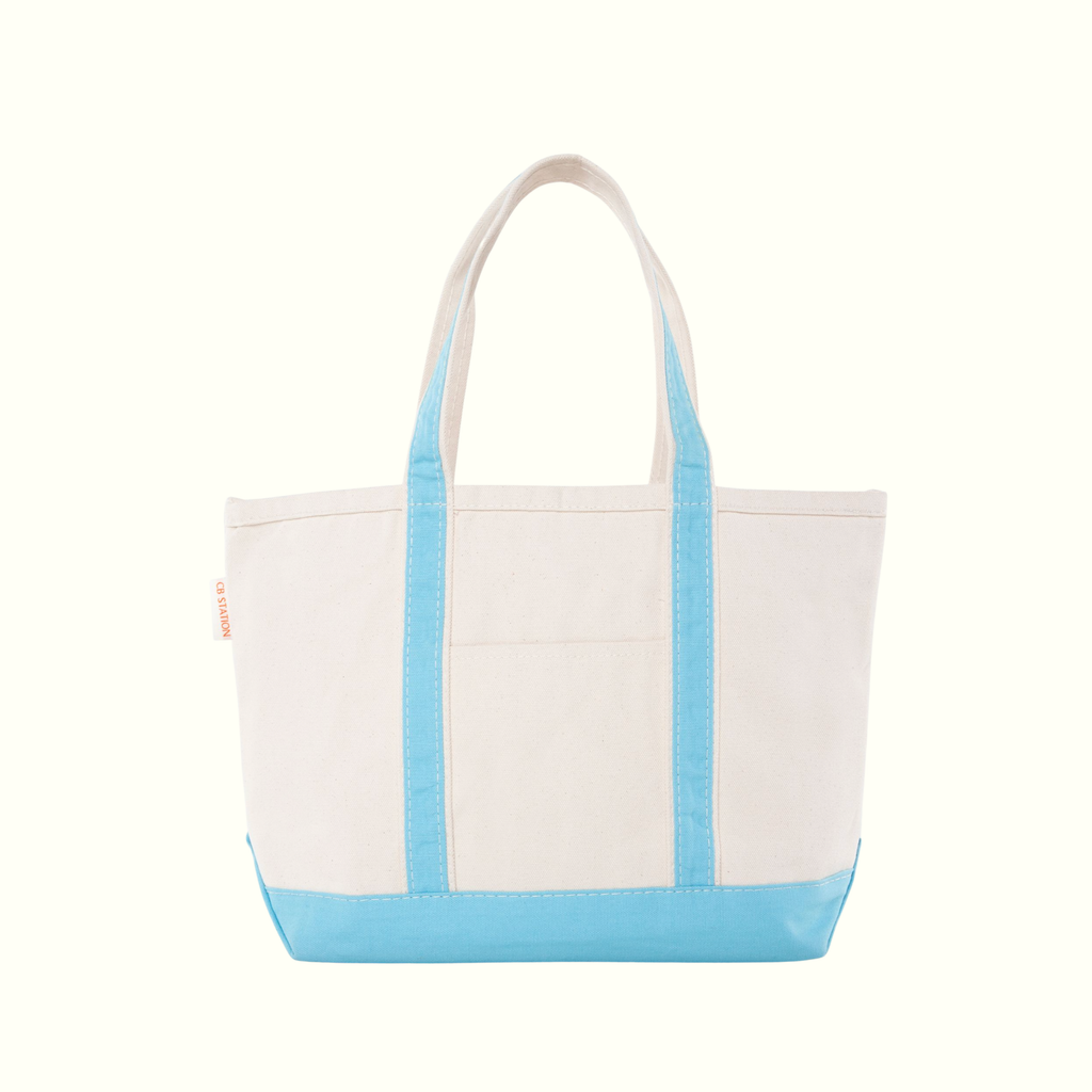 Coquette Applique Embroidered Canvas Tote Bag