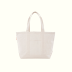 Coquette Applique Embroidered Canvas Tote Bag