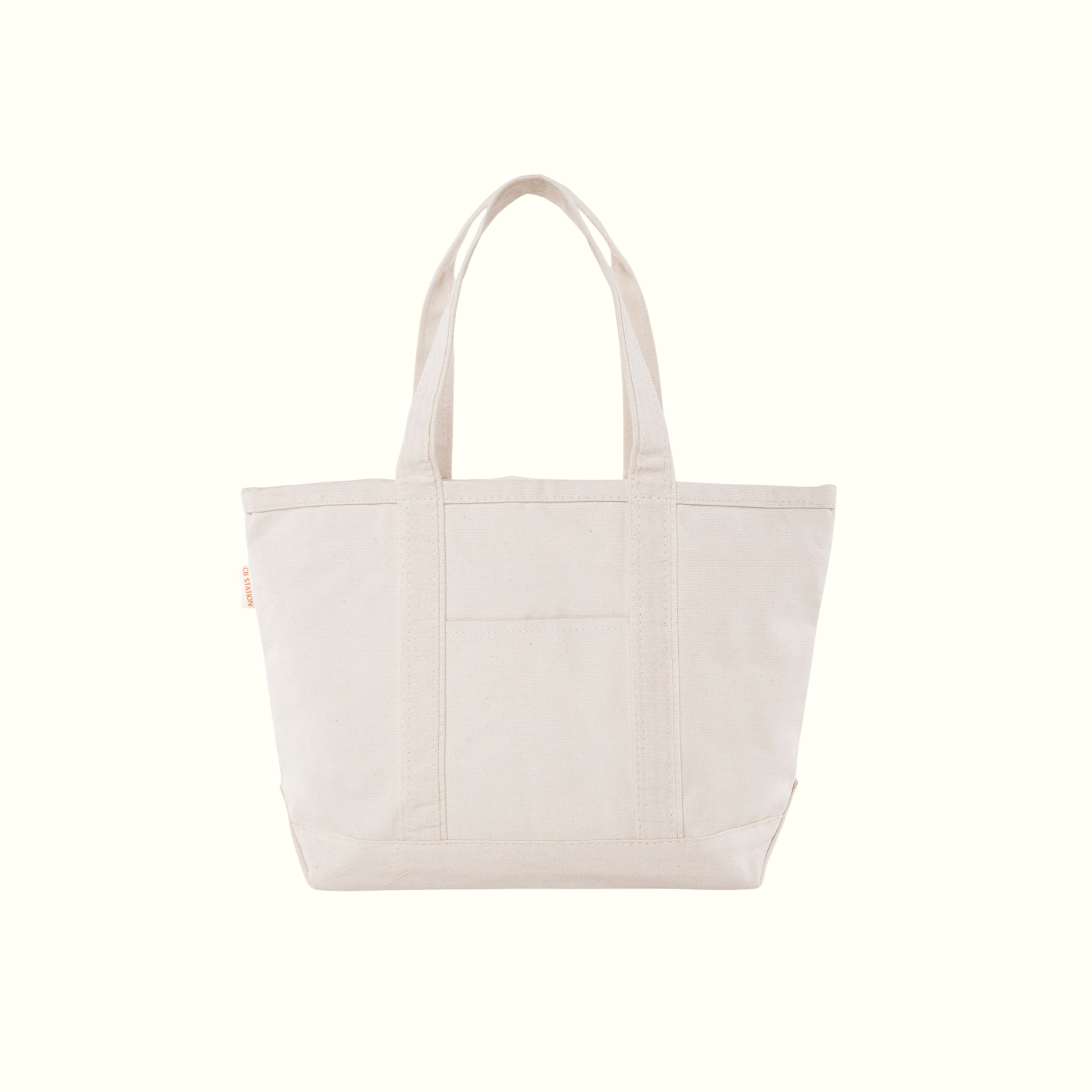 Coquette Applique Embroidered Canvas Tote Bag