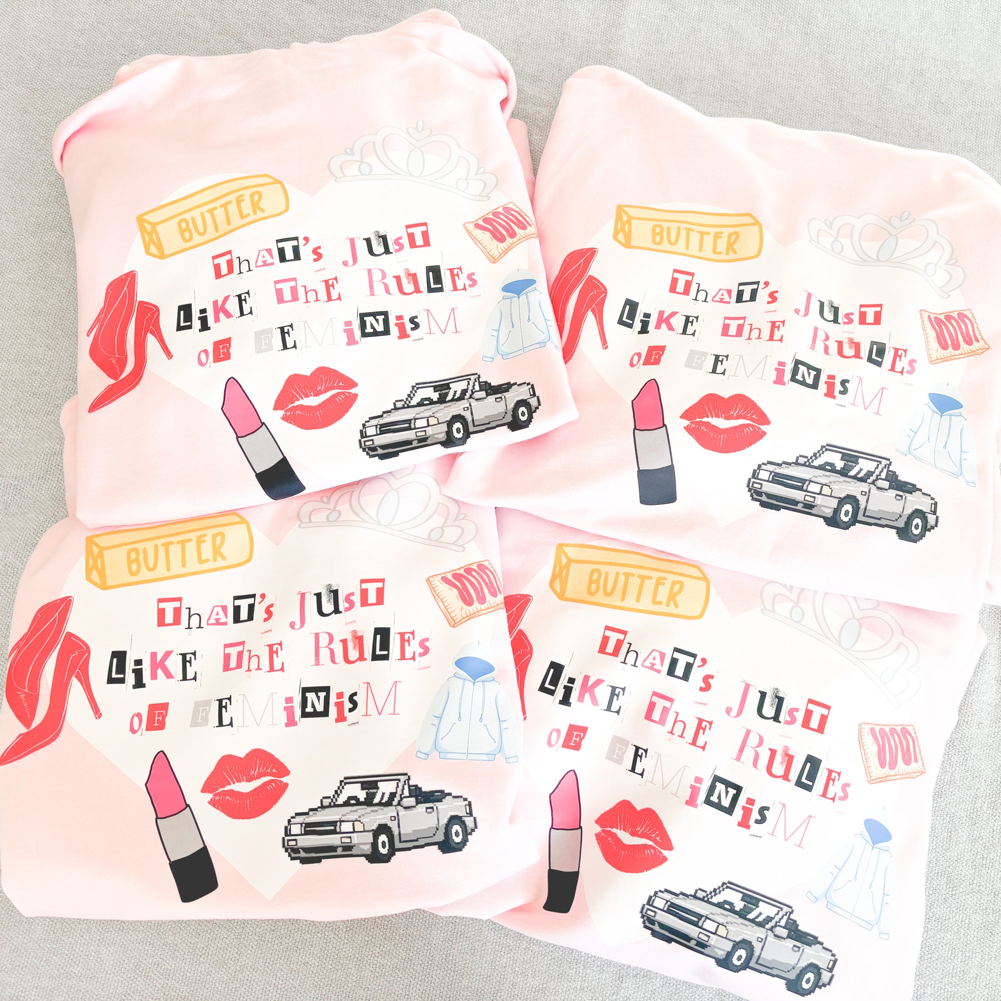 Mean Girls Pink Hoodie - PRESH Exclusive