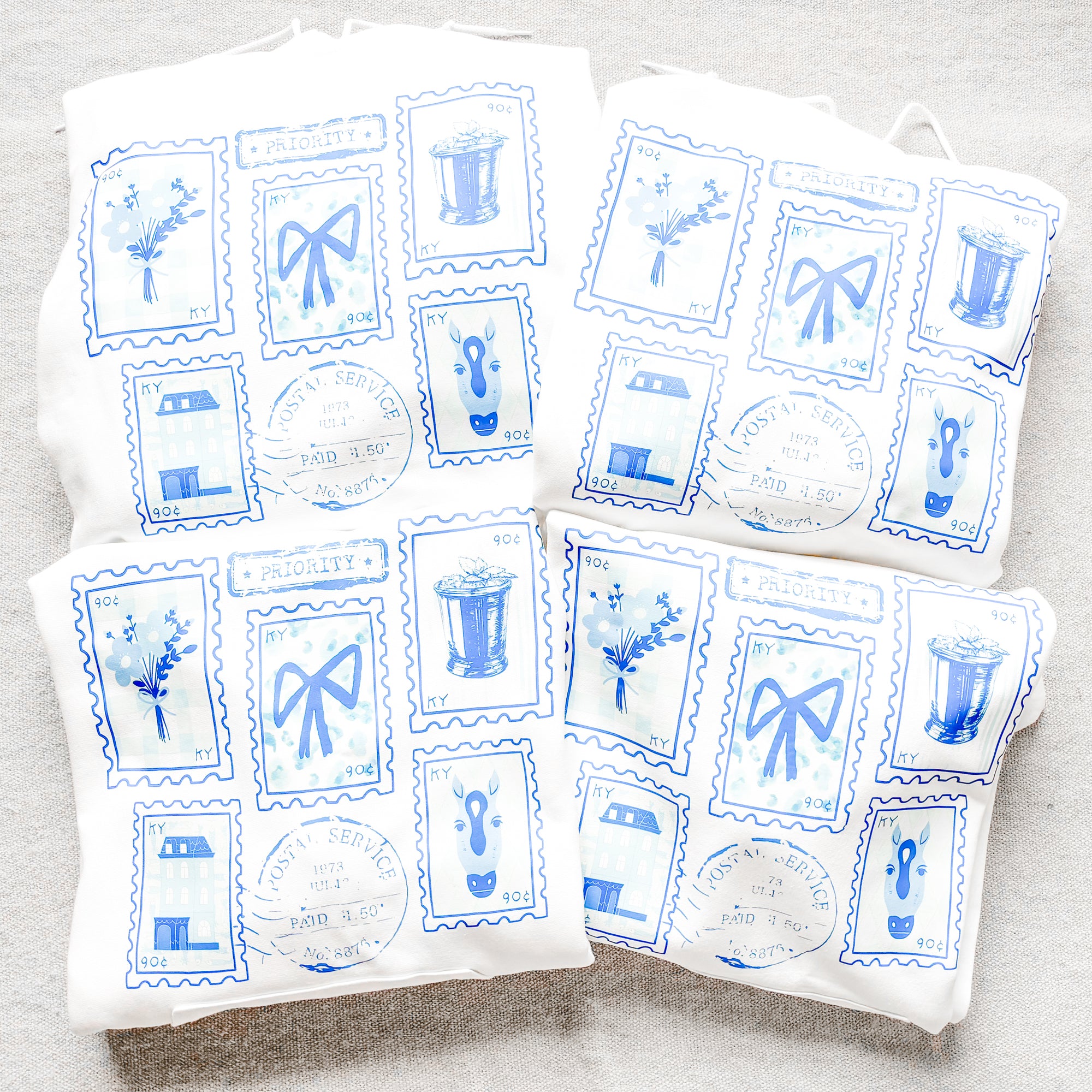 Kentucky Stamps White Hoodie - PRESH Exclusive