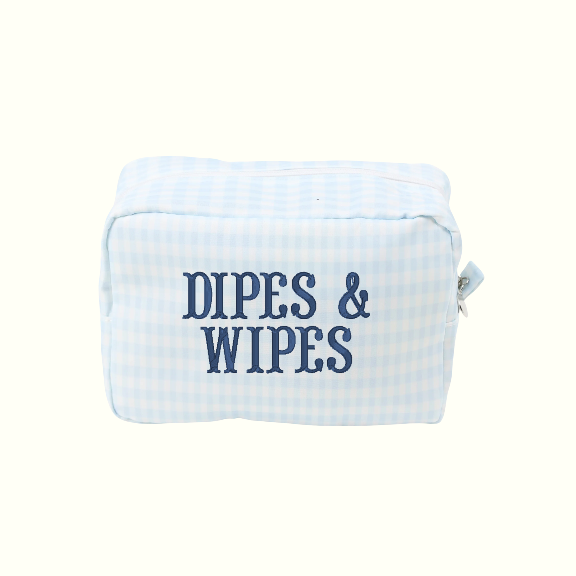 BCG Blue Gingham Everything Bag