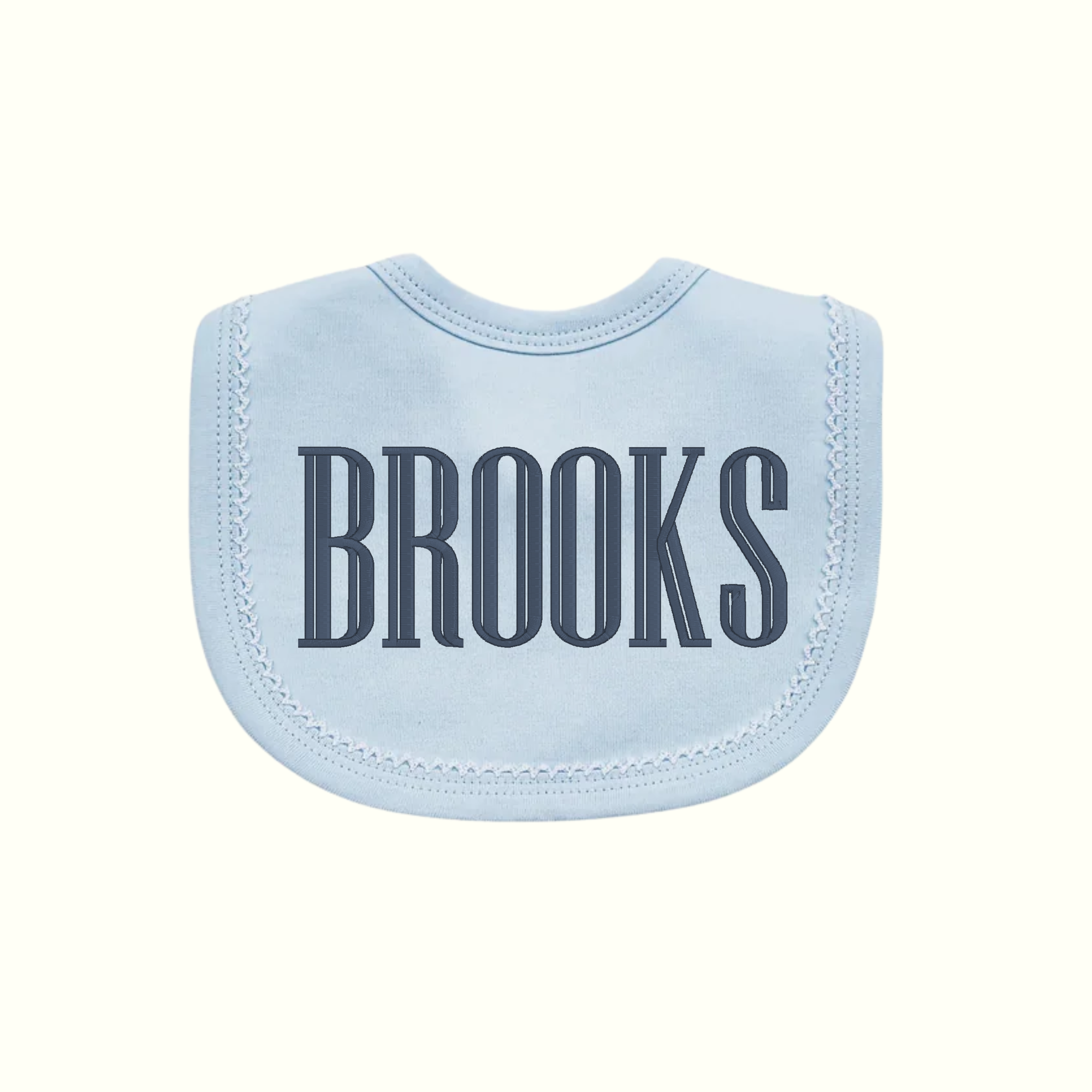 Brooks Bib - Picot Trim