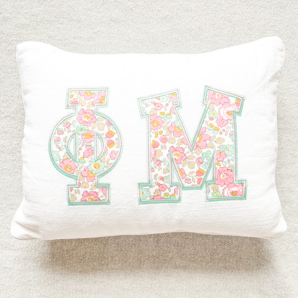 Phi Mu Pillow
