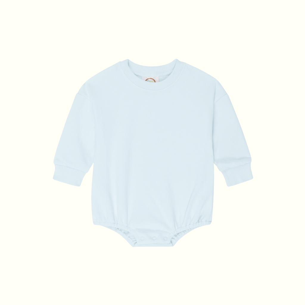 Doggy Crest Blue Sweatshirt Bubble