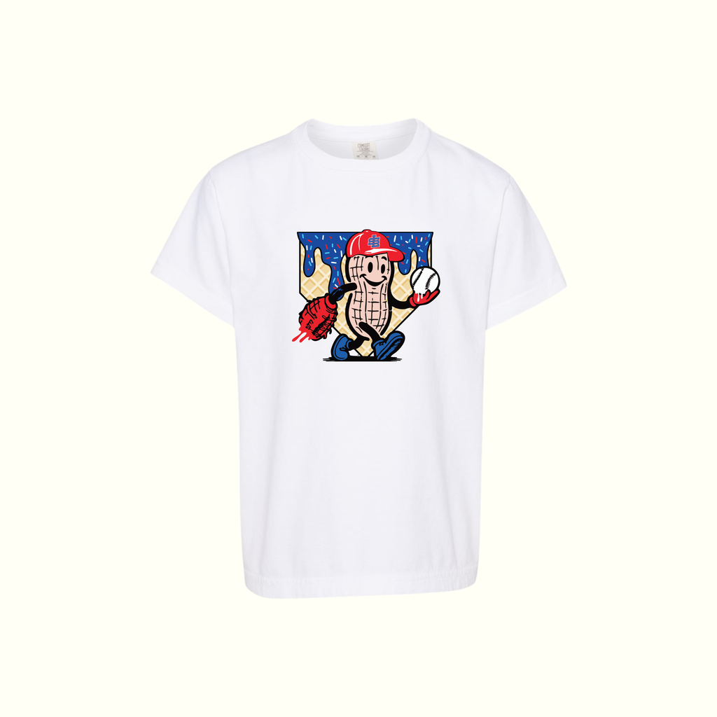 SLYB Red Hat Peanut Dude Tee - Youth