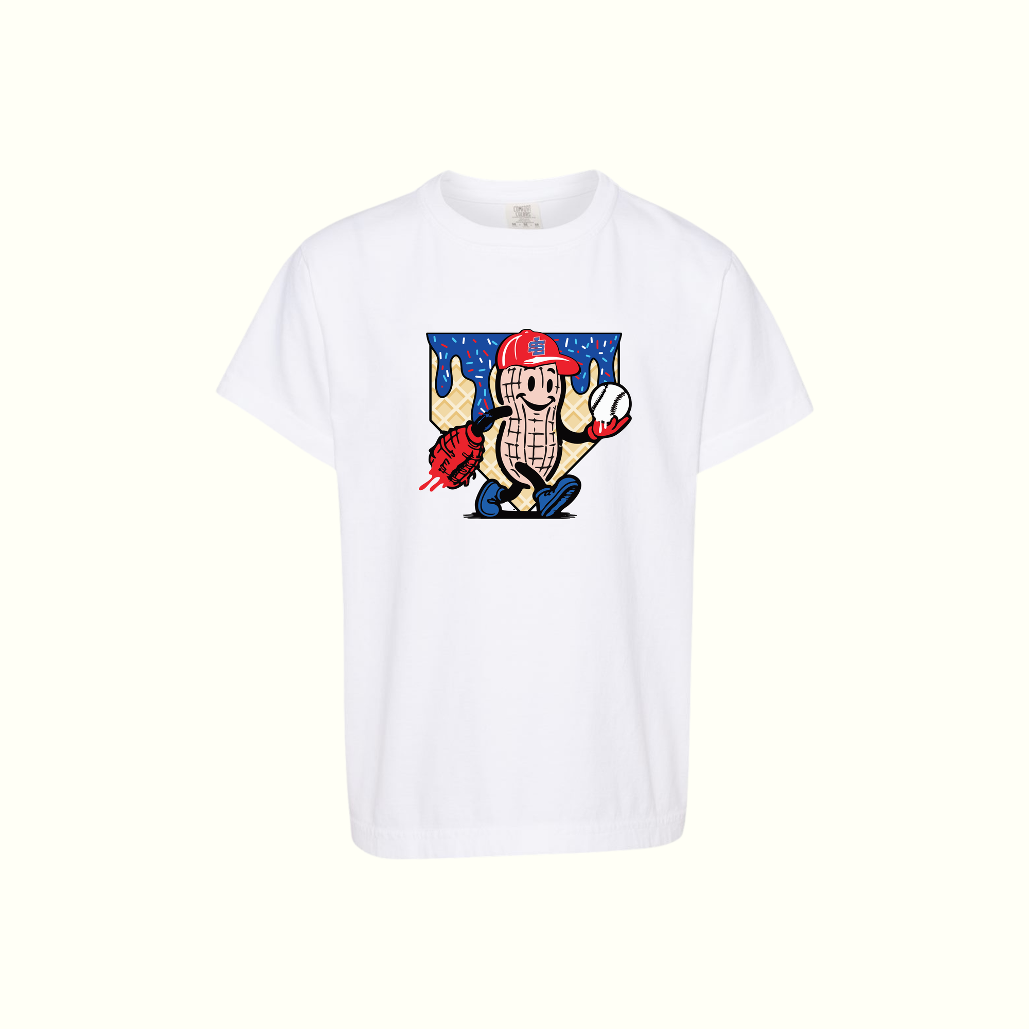 SLYB Red Hat Peanut Dude Tee - Youth