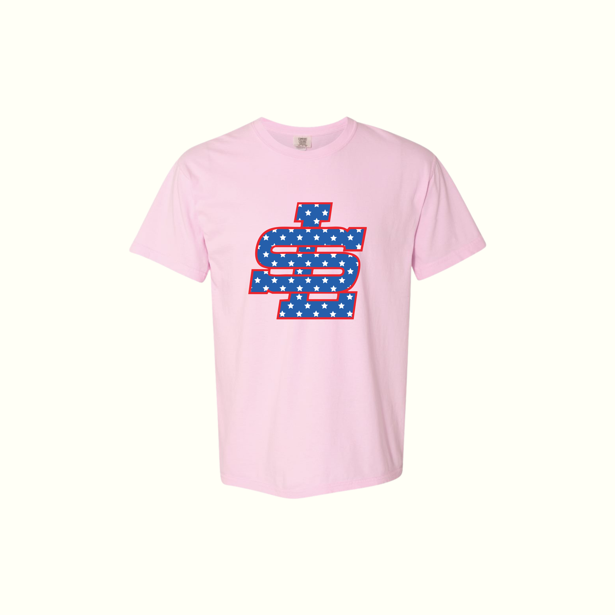 Blue Stars SLYB Pink Tee - Adult