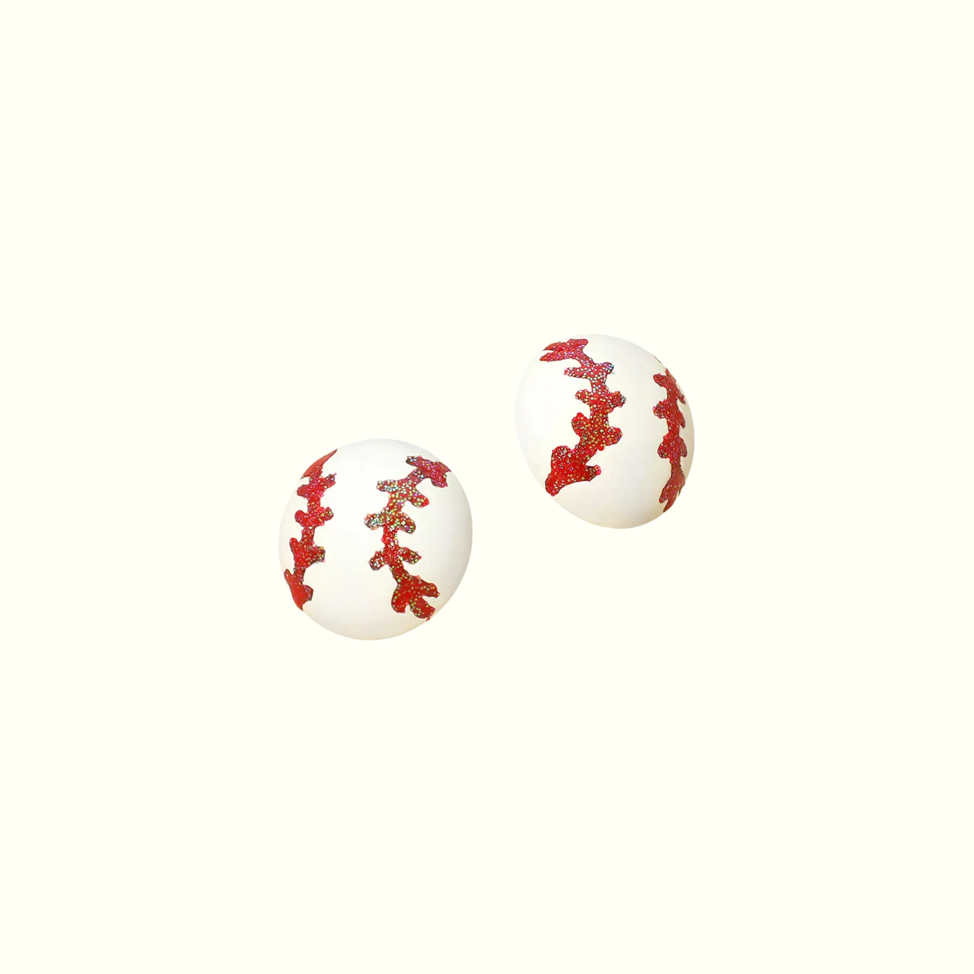 Baseball Stud Earrings