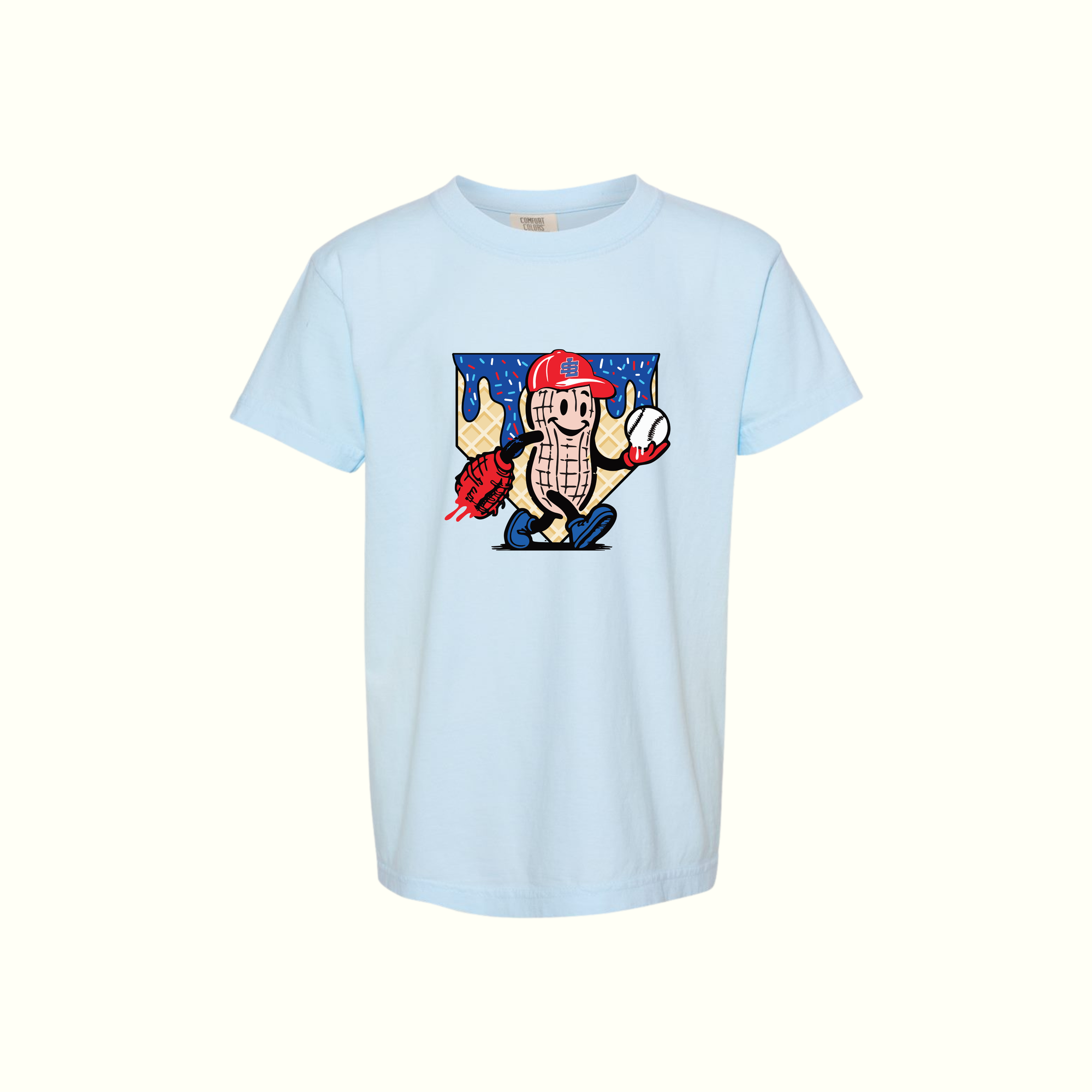 SLYB Red Hat Peanut Dude Tee - Youth