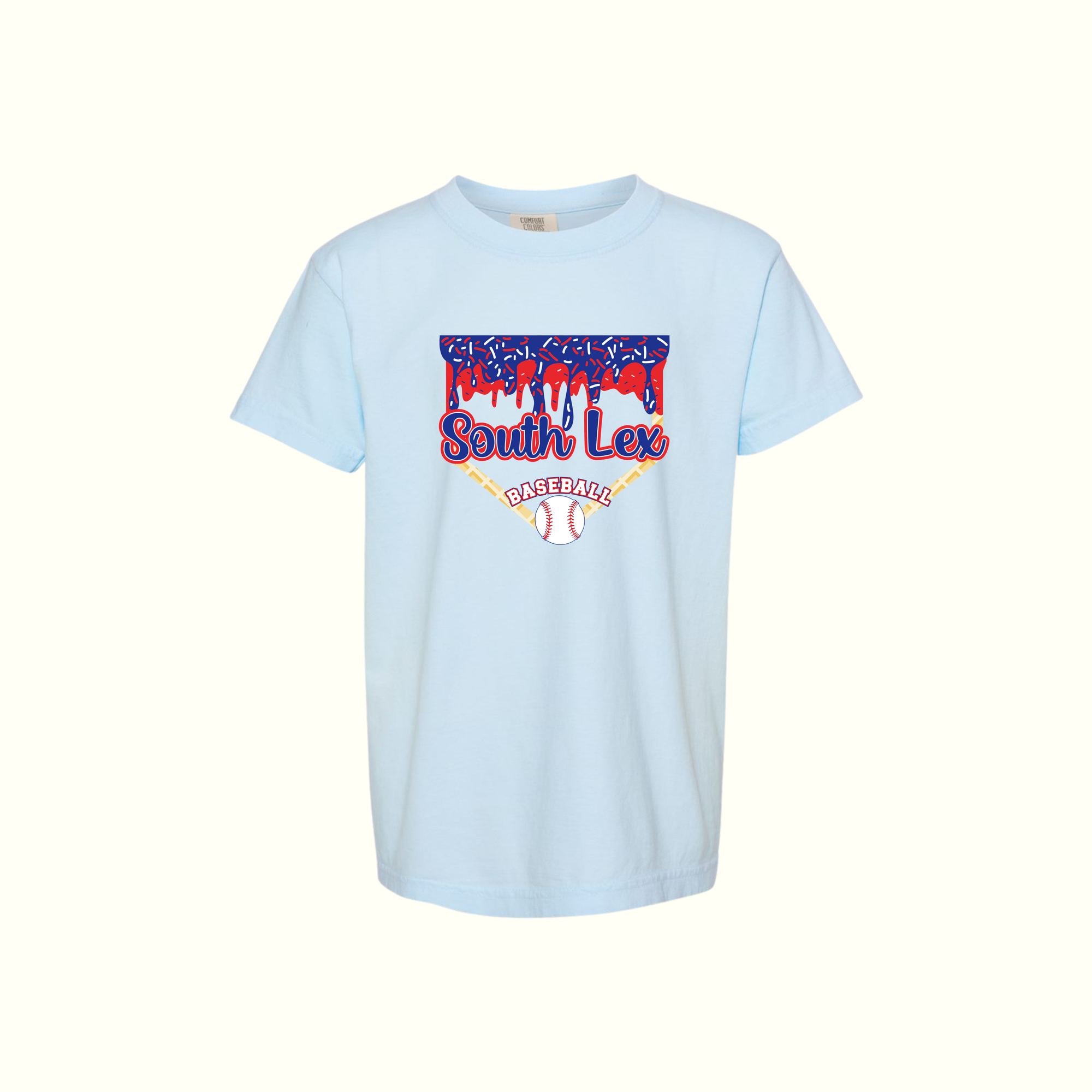 South Lex Baseball Drip Base Tee - Youth