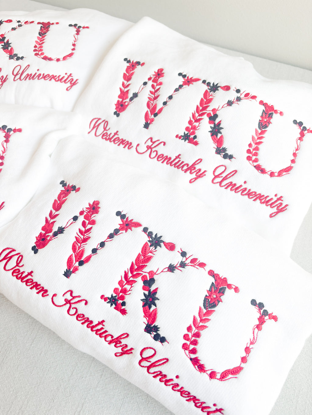 College Floral Sweatshirt