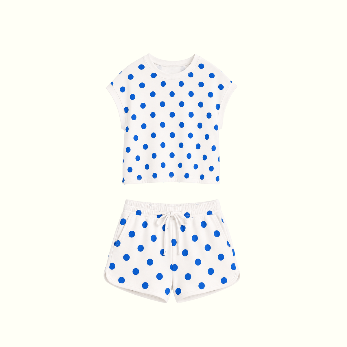 Varsity Blue Dot Scuba Set