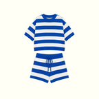 Gameday Stripe Lightweight Sweater Lounge Set