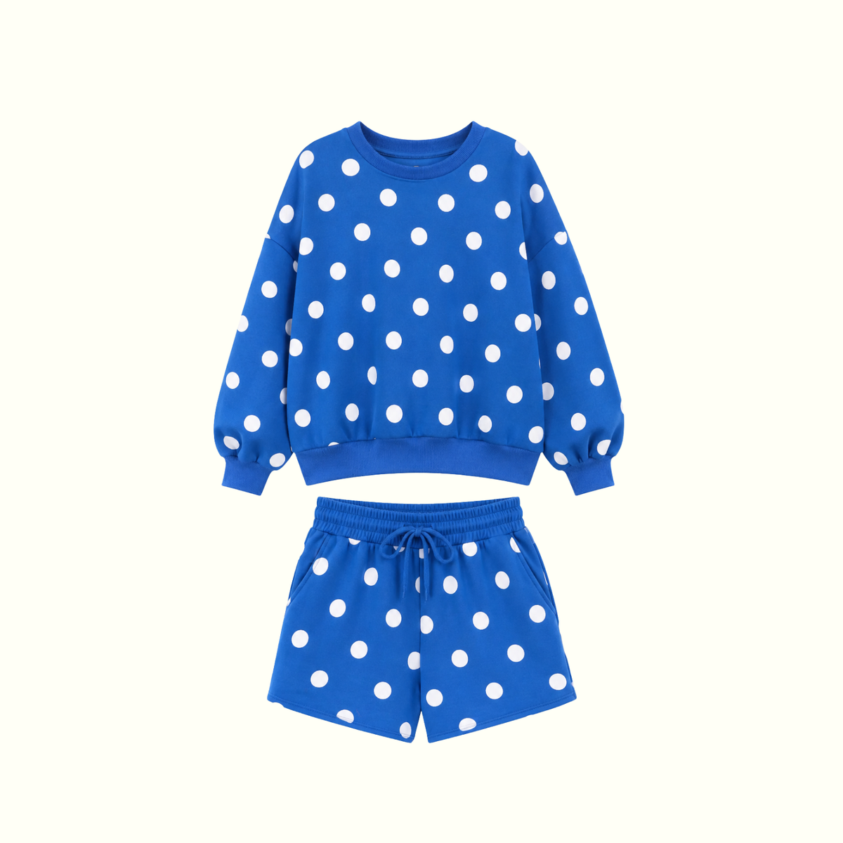 Polka Dot Fleece Set