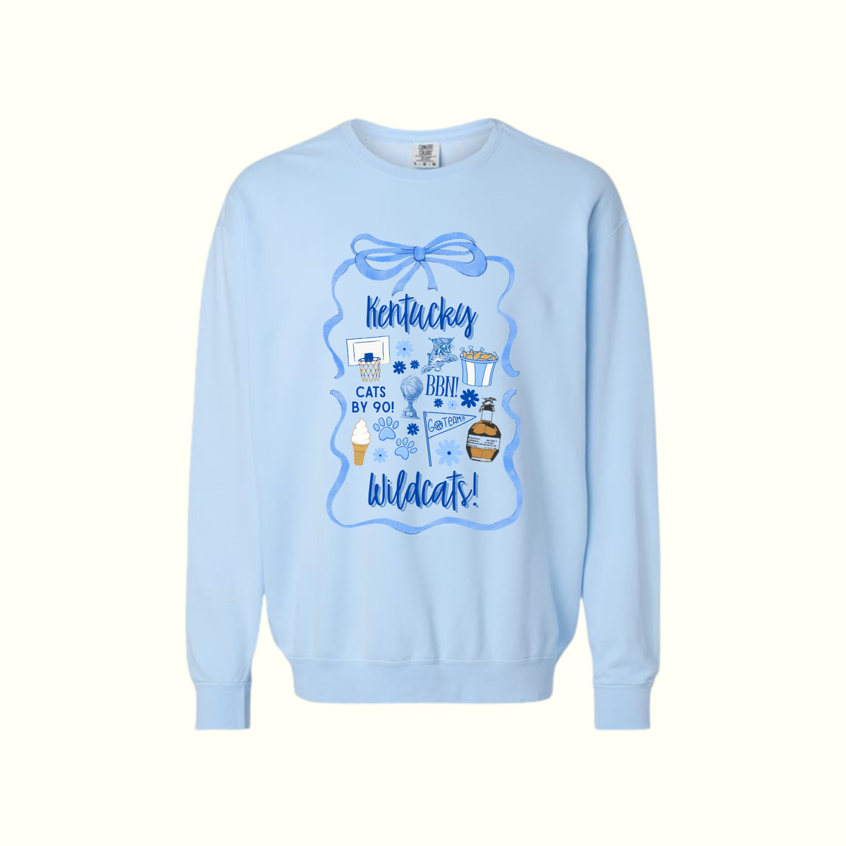 KY Essentials Hydrangea Crewneck