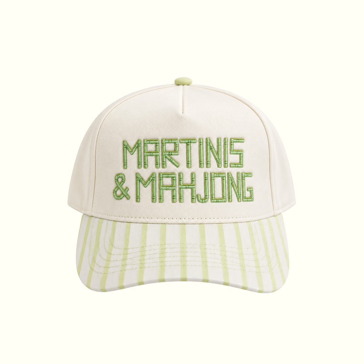 Martinis & Mahjong Trucker Hat