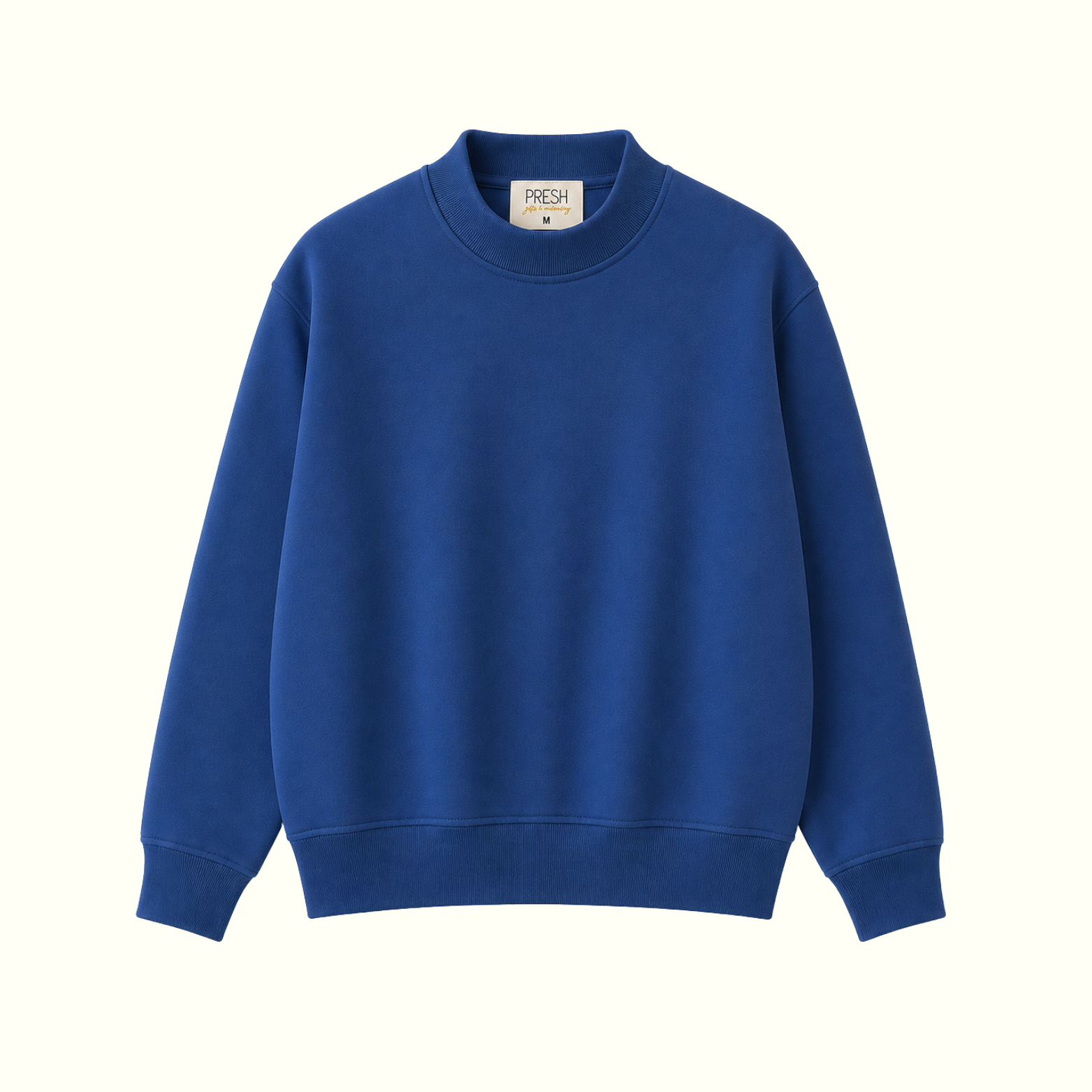 The PRESH Mock Neck - Royal Blue