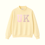 The PRESH Mock Neck - Lemon Drop - UK Gingham/Floral Edit