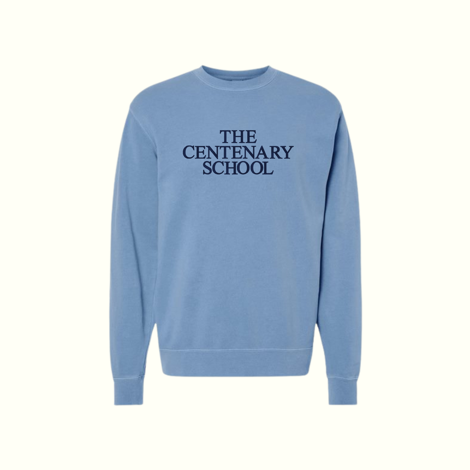 TCS Unisex Midweight Super Soft Light Blue Crewneck