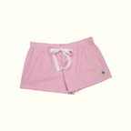 Pink Turtle Seersucker Lounge Shorts