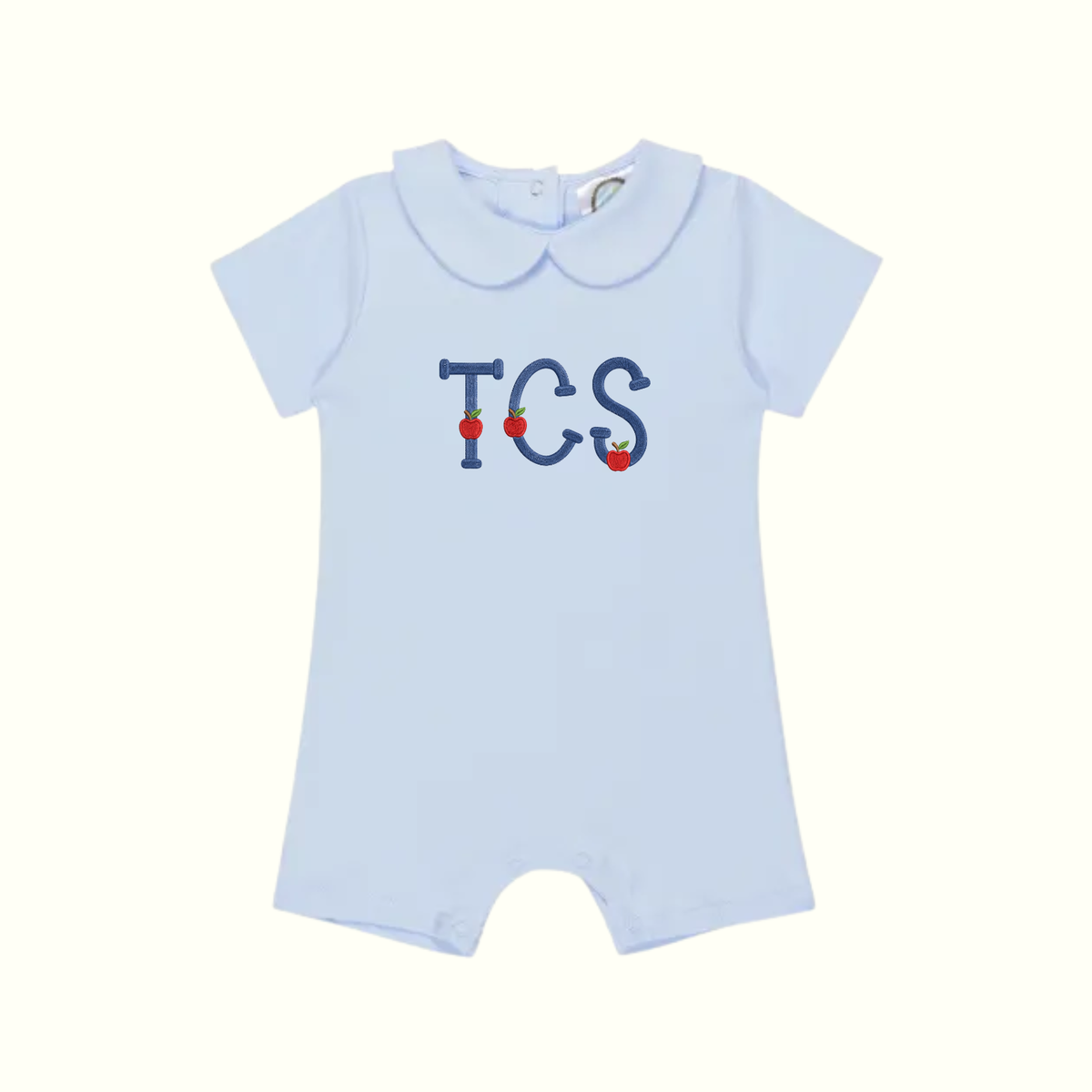 TCS Baby/Toddler Light Blue Peter Pan Romper
