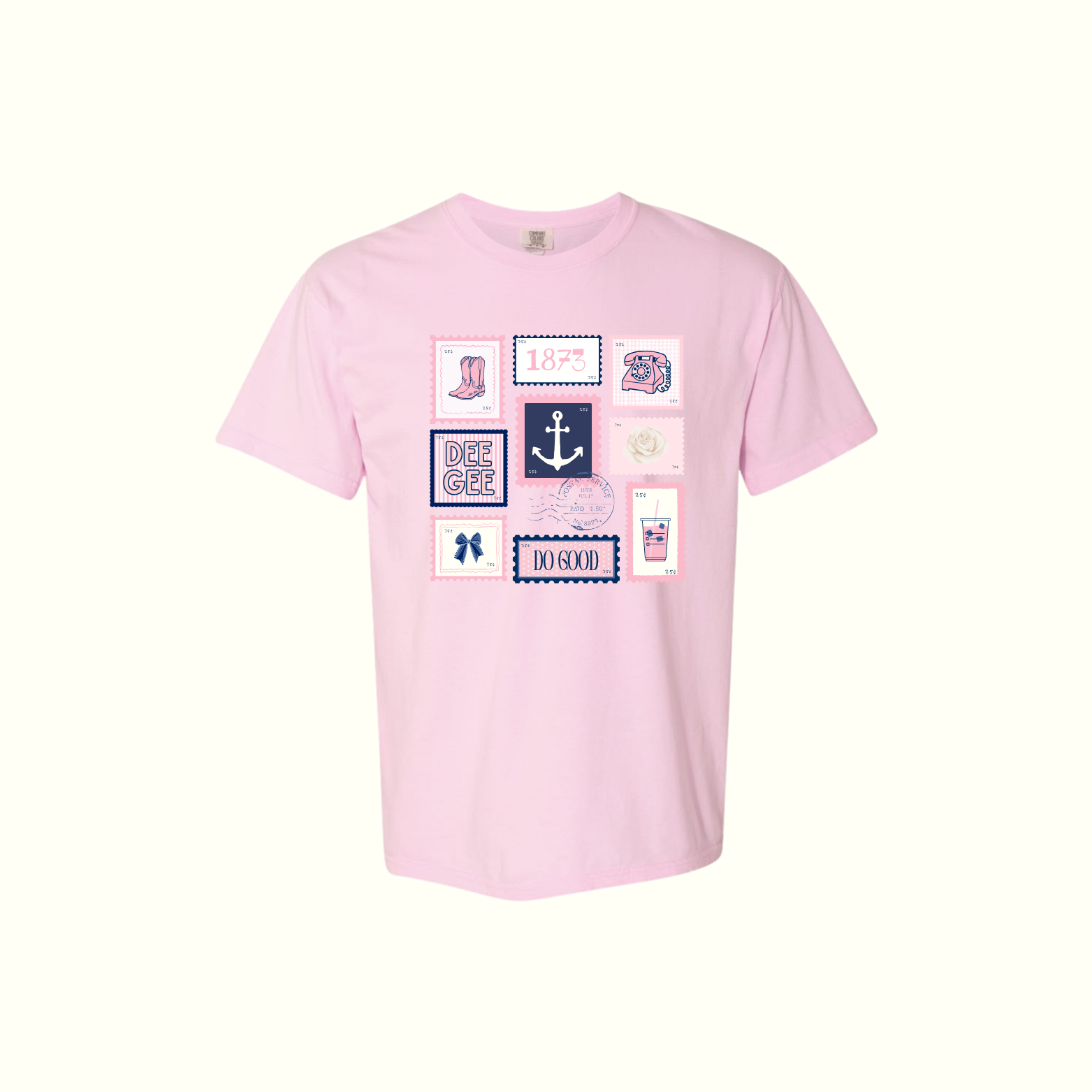 Delta Gamma Stamps Tee