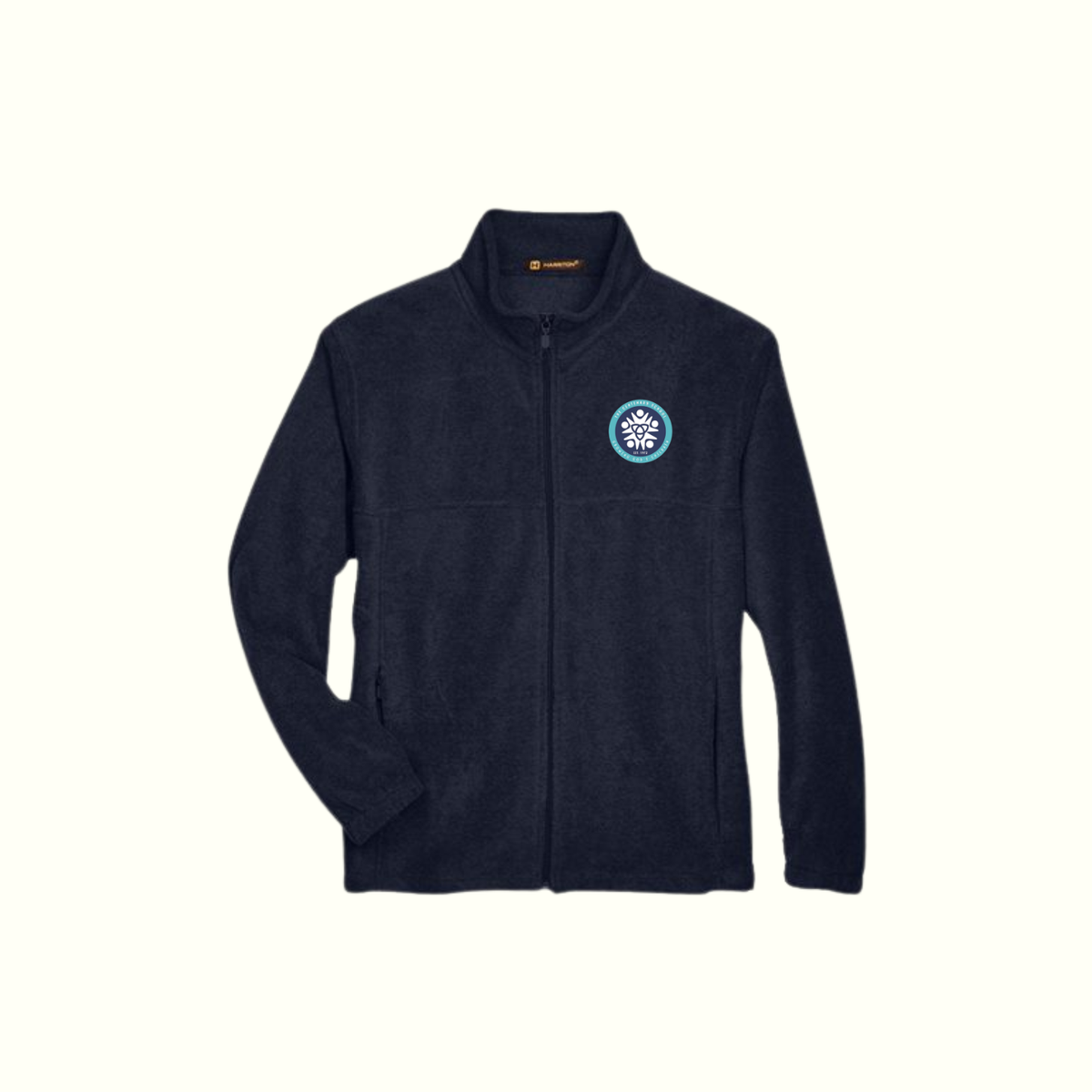 Unisex TCS Navy Full Zip Fleece Jacket